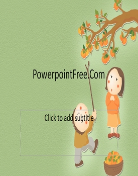 free cartoon anime powerpoint templates
