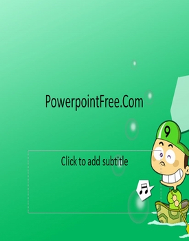 free cartoon anime powerpoint templates