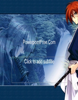 free cartoon anime powerpoint templates