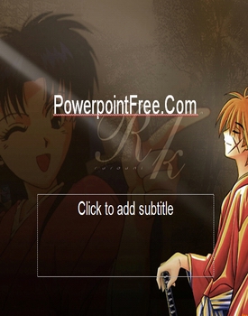 free cartoon anime powerpoint templates