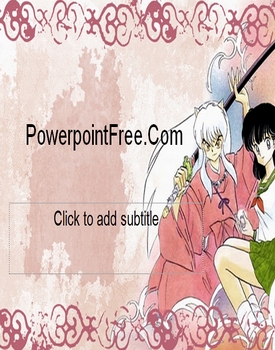 free cartoon anime powerpoint templates