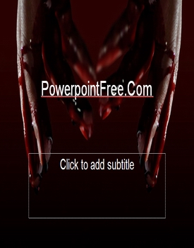 free blood scary powerpoint backgrounds