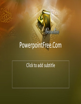free islamic powerpoint