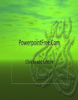 free islamic powerpoint