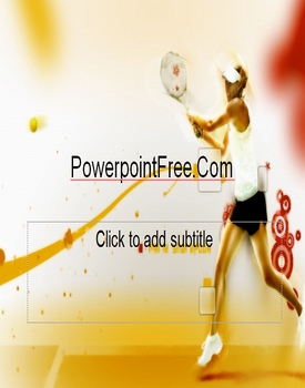 free tennis powerpoint