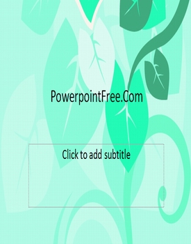 free powerpoint flower vector