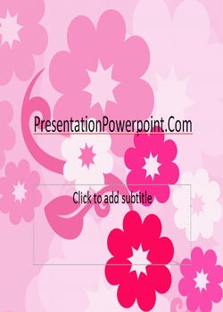 free powerpoint flower vector