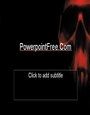 powerpoint backgrounds horror